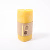Large ST7 triangular beeswax candle by Dipam | © Conscious Craft